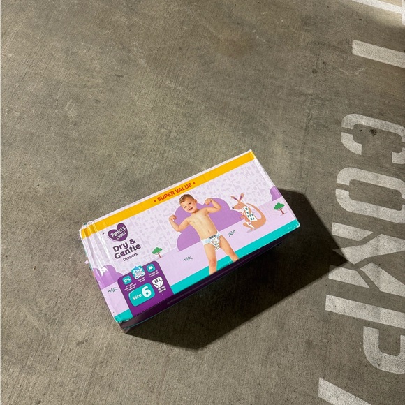 Other - Baby Diapers - Purple and White